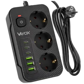 listwa-zasilajaca-przedluzacz-z-wlacznikiem-9-gniazd-ladowarka-usb-vayox-5m