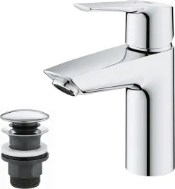 bateria-umywalkowa-stojaca-grohe-srebny