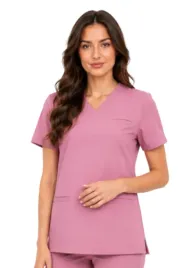 bluza-medyczna-brudny-roz-basic-premium-roz-xxl