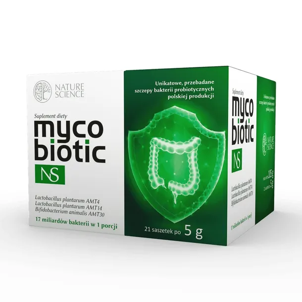 Nature Science Mycobiotic NS Probiotyk w terapii infekcji grzybiczej układu