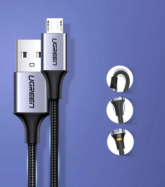 kabel-przewod-usb-micro-usb-1m-szary-kod-producenta-1019860-stan-nowy