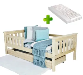 lozko-dla-dziecka-sosnowe-asia-80x180-materac-pianka-stelaz-gratis