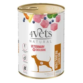 4vets-natural-dog-weight-reduction-redukcja-wagi-low-fat-400g