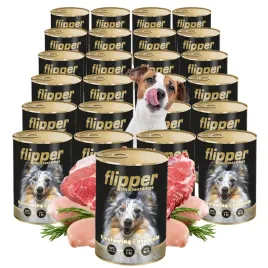 mokra-karma-flipper-puszki-z-wolowina-i-drobiem-dla-psa-24x400g