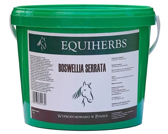 Boswellia serrata dla koni EQUIHERBS proszek 1000g