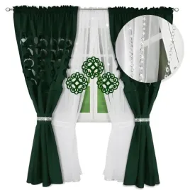komplet-250x400-firana-woal-bialy-zaslona-zawieszka-azur-butelkowa-zielen