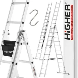 drabina-aluminiowa-wielofunkcyjna-3x11-higher-uniwersalna-basic-gratis