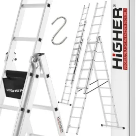 drabina-aluminiowa-wielofunkcyjna-3x10-higher-uniwersalna-basic-gratis