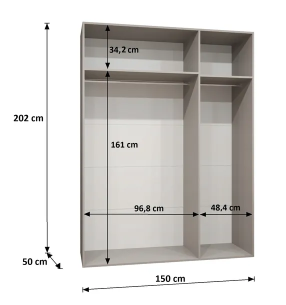 szafa-sandi-3-150-cm-czarny-wysokosc-mebla-202-cm