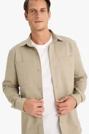 defacto-meska-koszula-casual-bezowa-z-dlugim-rekawem-i-kieszeniami-xs-5ia
