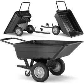 przyczepa-przyczepka-ogrodowa-taczka-do-traktorka-higher-180l-210kg-3w1