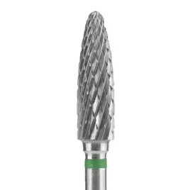 staleks-frez-z-weglika-stozek-okragly-zielony-4-mm-14-mm-ft90g040-14