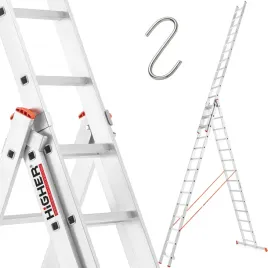 drabina-aluminiowa-3x13-higher-150kg-wielofunkcyjna-profesjonalna