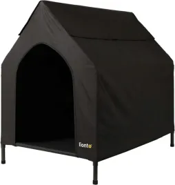 buda-dla-psa-lionto-hl00861-czarne-90x65x85-cm-z-podwyzszeniem