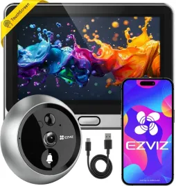 wizjer-drzwiowy-wifi-ezviz-cp4-kamera-czujnik-dzwonek-3w1-aplikacja