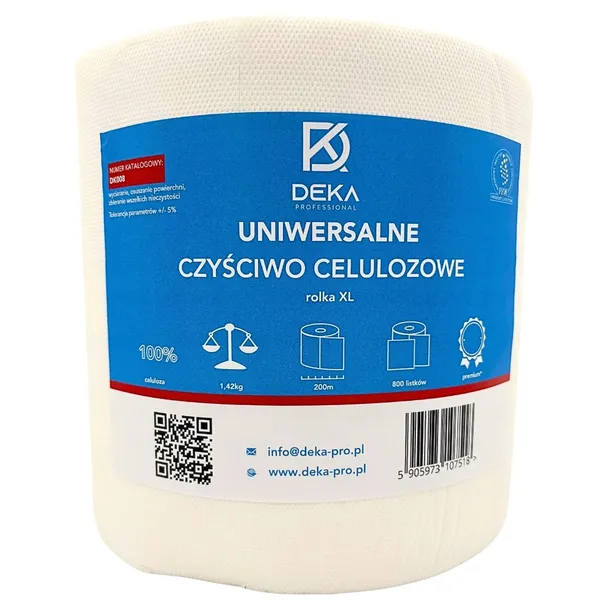 Czyściwo przemysłowe białe niskopylne warsztatowe celuloza 2W uniwersalne