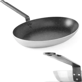 patelnia-do-ryb-z-powloka-marmurkowa-owalna-280x400mm-hendi-627716