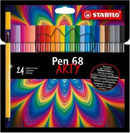 stabilo-pen-68-flamastry-artystyczne-1-mm-24-kolory-arty
