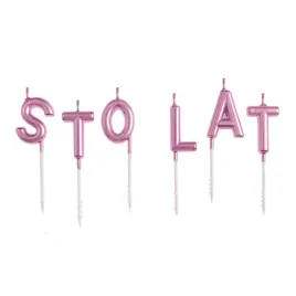 swieczki-urodzinowe-rozowe-zloto-sto-lat-6szt