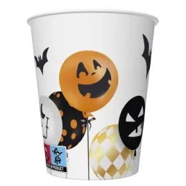 kubeczki-papierowe-na-halloween-dynia-nietoperze-250ml-8szt