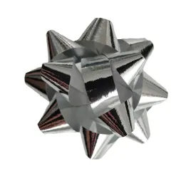 rozetka-kokarda-metalizowana-prezent-srebrna-8cm