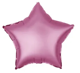 balon-foliowy-gwiazdka-matowy-ciemnorozowa-18-45cm