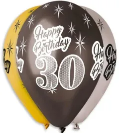 balony-lateksowe-happy-birthday-30-metaliczne-gemar-12-30cm-6szt