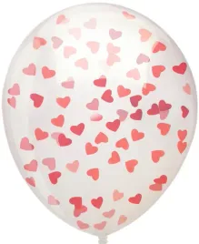 balon-lateksowy-czerwone-serduczka-konfetti-przezroczysty-30cm