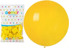 balon-kula-gigant-pastelowy-zolty-75cm-xxl