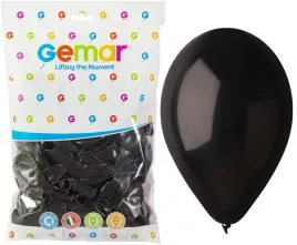 balony-pastelowe-czarne-30cm-12-100szt-gemar-lateksowe-gumowe-014