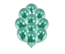 balony-glossy-chrom-butelkowa-zielen-12cm-50szt