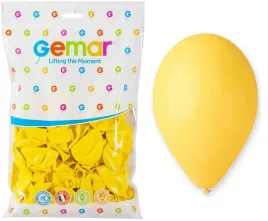 balony-pastelowe-zolte-26cm-10-100szt-gemar-lateksowe-gumowe-002