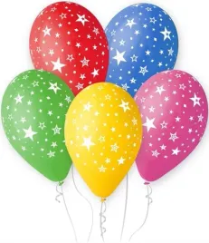 balony-mix-gwiazdki-wielokolorowe-5szt-30cm