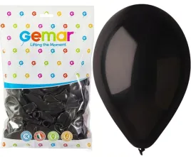 balony-pastelowe-czarne-33cm-13-50szt-gemar-lateksowe-gumowe-014