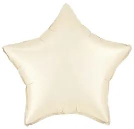 balon-foliowy-gwiazdka-matowy-kremowy-18-45cm