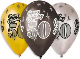 balony-lateksowe-happy-birthday-50-metaliczne-gemar-12-30cm-6szt