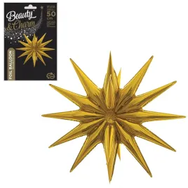 balon-foliowy-gwiazda-3d-zlota-matowa-50x46cm-godan