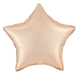 balon-foliowy-gwiazdka-matowy-karmelowy-18-45cm