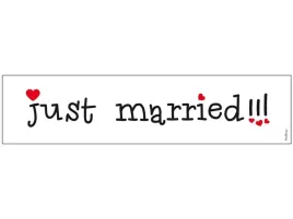 tablica-na-slub-weselne-just-married