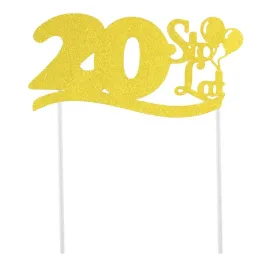 topper-brokatowy-na-tort-urodziny-20-sto-lat