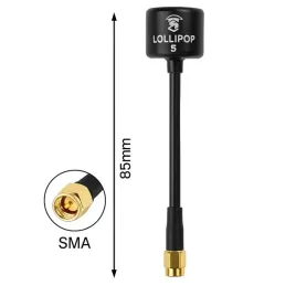 antena-fpv-lollipop-5-5-8ghz-2-8-dbi-rhcp-sma-mmcx-ufl-sma-black-85mm