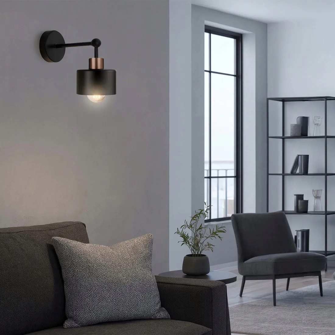 kinkiet-loft-edison-led-e27