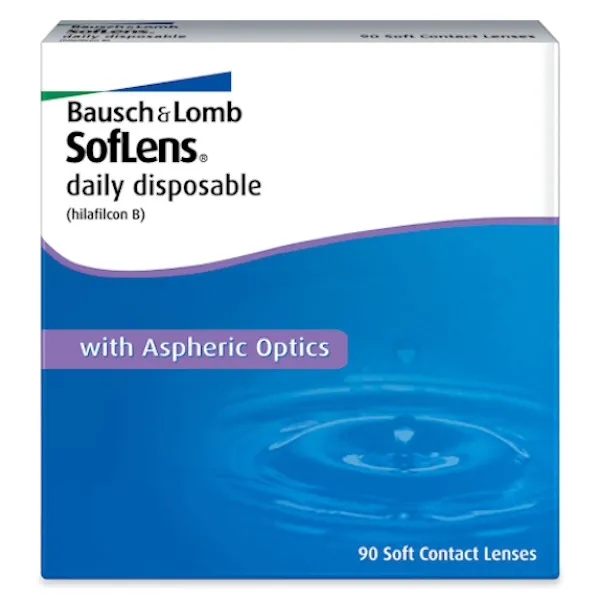 Soczewki Soflens Daily 90 szt. moc -3,75 BC 8,6