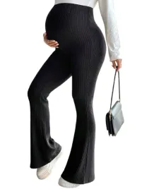 shein-legginsy-ciazowe-prazkowane-czarne-dlugie-s-1kb