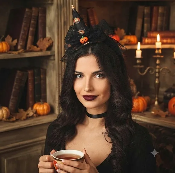 opaska-kapelusz-czarownicy-z-dyniami-kapelusik-na-opasce-czarny-halloween-przeznaczenie-na-glowe