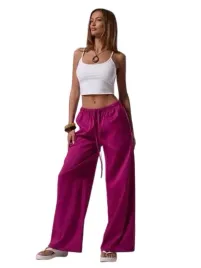 shein-rozowe-damskie-spodnie-palazzo-z-wiazaniem-casual-xs-1hm