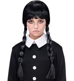 peruka-wednesday-warkocze-grzywka-czarna-halloween