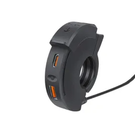 ladowarka-motocyklowa-usb-kierownice-usb-c-qc3-0-skuter-hulajnoge
