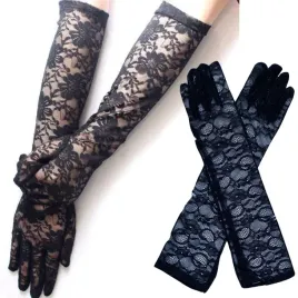 czarne-seksowne-dlugie-43cm-damskie-rekawiczki-koronkowe-retro-slubne-goth