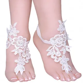 biala-koronkowa-ozdoba-na-stopy-boho-dodatek-slubny-panna-mloda-cosplay